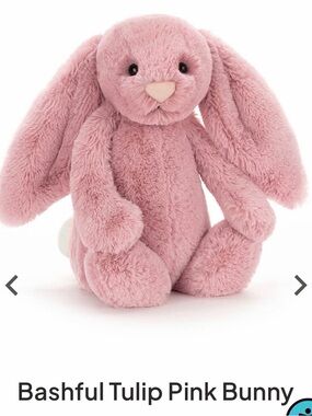 Jellycat Bashful Tulip Pink Bunny - Medium